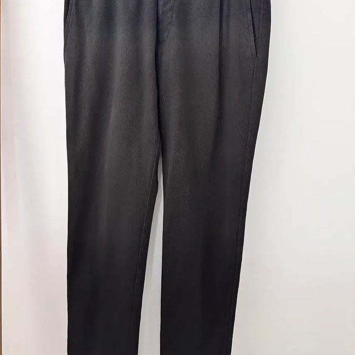 [BUNJANG] Armani Collezioni Corduroy Slacks Pants Charcoal / 아르마니 꼴레지오니 코듀로이 슬랙스 팬츠 차콜