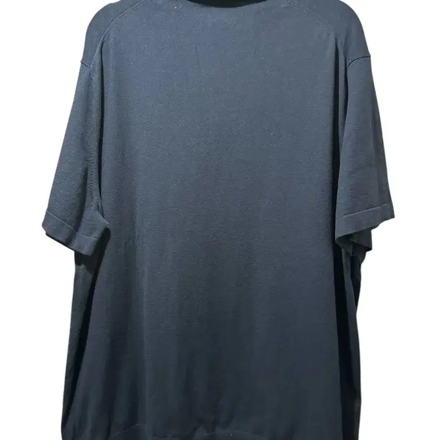 [BUNJANG] Theory Short-Sleeve Knit Polo Shirt Navy XXL / 띠어리 반팔 니트 카라티 pk 네이비 xxl