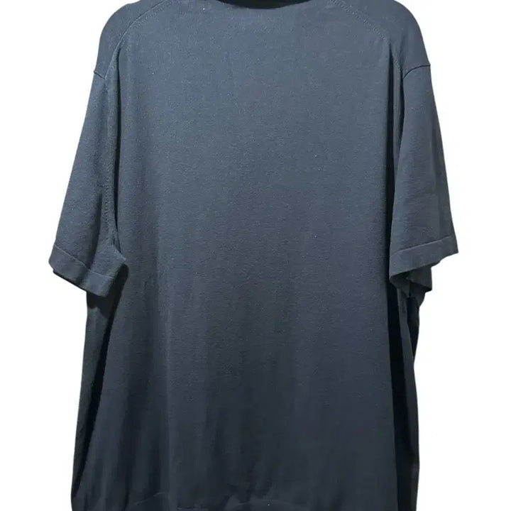 [BUNJANG] Theory Short-Sleeve Knit Polo Shirt Navy XXL / 띠어리 반팔 니트 카라티 pk 네이비 xxl