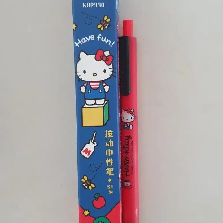 [BUNJANG] Hello Kitty Ballpoint Pen 0.5mm / 개당가격)헬로키티 볼펜 0.5mm 새상품