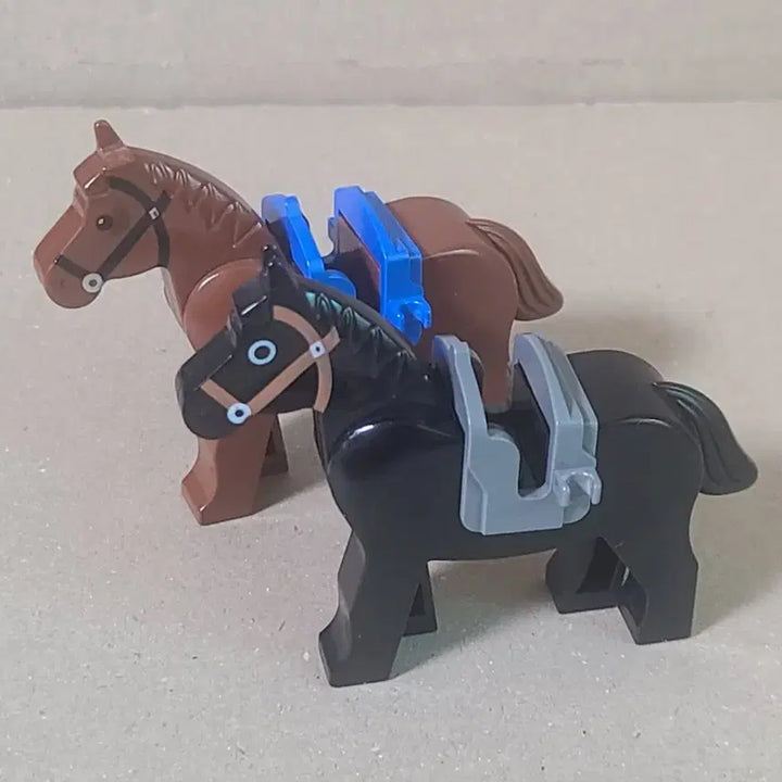 [BUNJANG] LEGO Castle Horse and Saddle Set / 레고 캐슬 말+안장 2세트 일괄