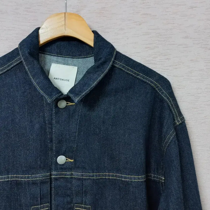 [BUNJANG] ANTGAUGE Navy Denim Jacket / B5-14/ANTGAUGE 네이비 데님자켓