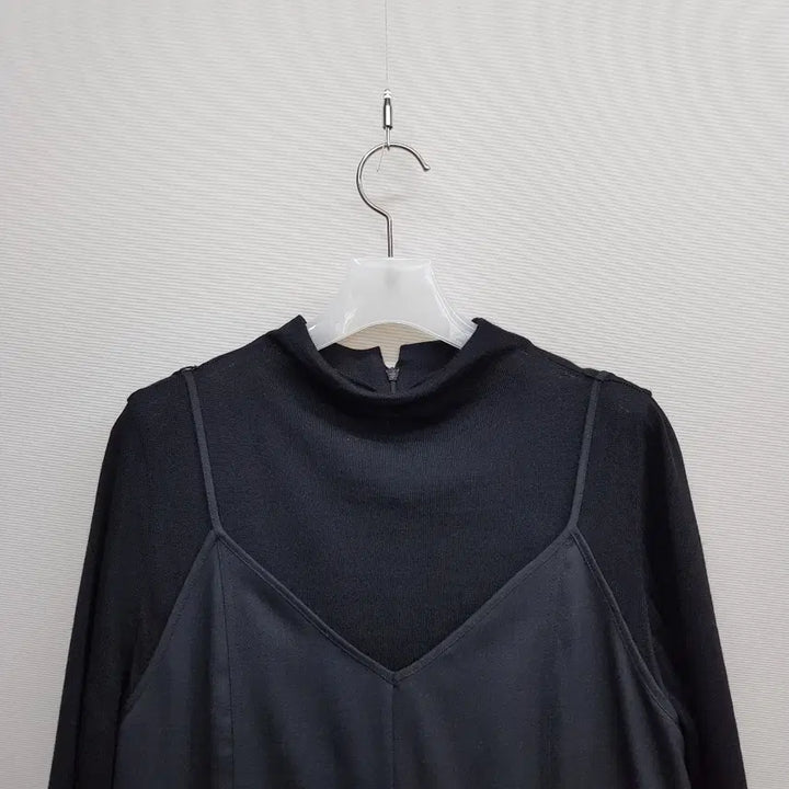 [BUNJANG] LATT by TIME 2023 Layered Pleats Long Dress / 한섬 래트 2023 레이어드 플리츠 롱원피스 S사이즈