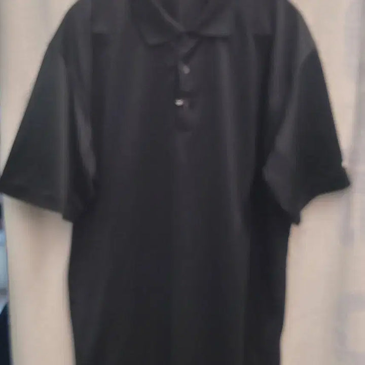 [BUNJANG] Nike All-Black Pique Polo Shirt / 나이키 올블랙 카라티