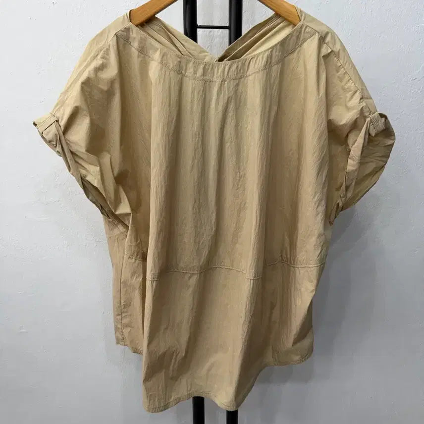 [BUNJANG] System (Hansem) Beige Loose Fit Blouse Size 82 / 정품) 시스템 한섬 루즈핏 블라우스 82