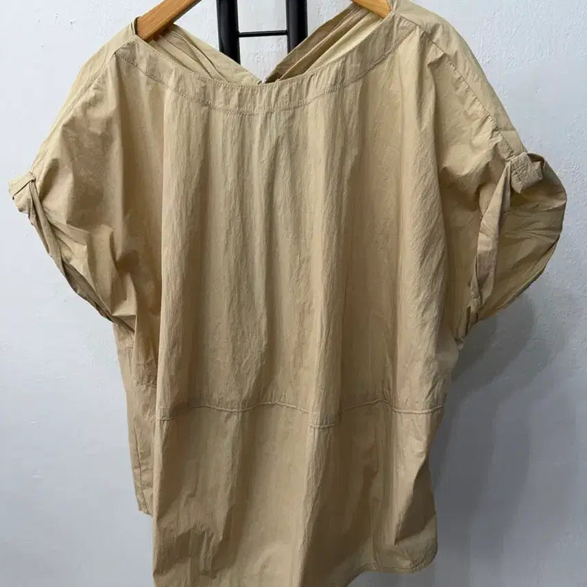 [BUNJANG] System (Hansem) Beige Loose Fit Blouse Size 82 / 정품) 시스템 한섬 루즈핏 블라우스 82