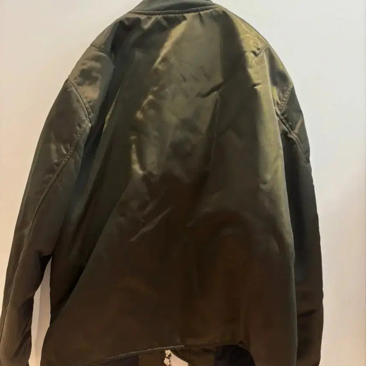 [BUNJANG] Acne Studios Khaki Bomber Jacket XL / 아크네 스튜디오 카키 봄버 자켓 XL