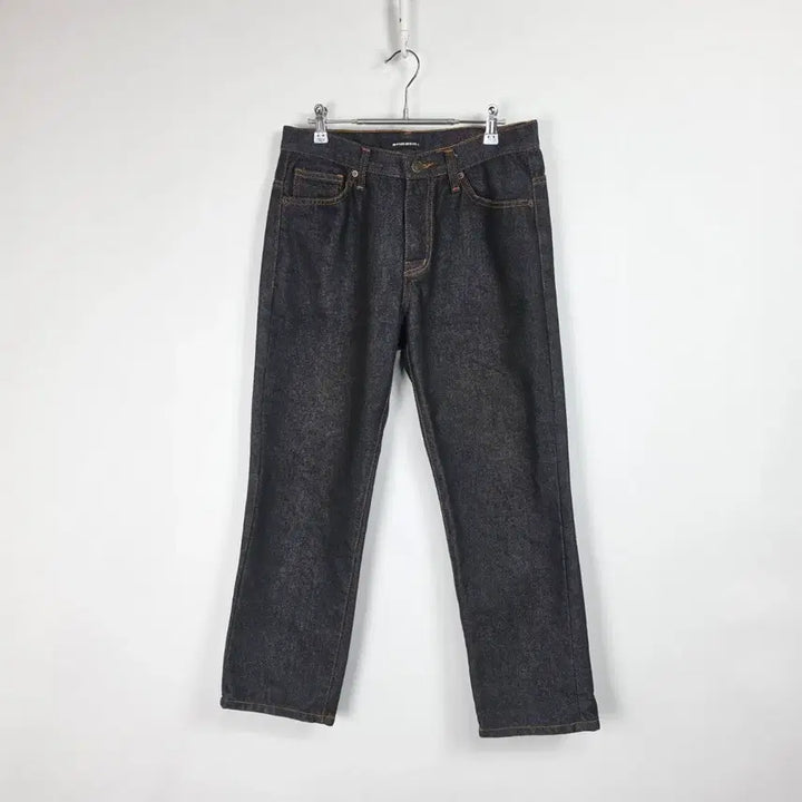 [BUNJANG] ADDFIT Black Denim Pants Men&