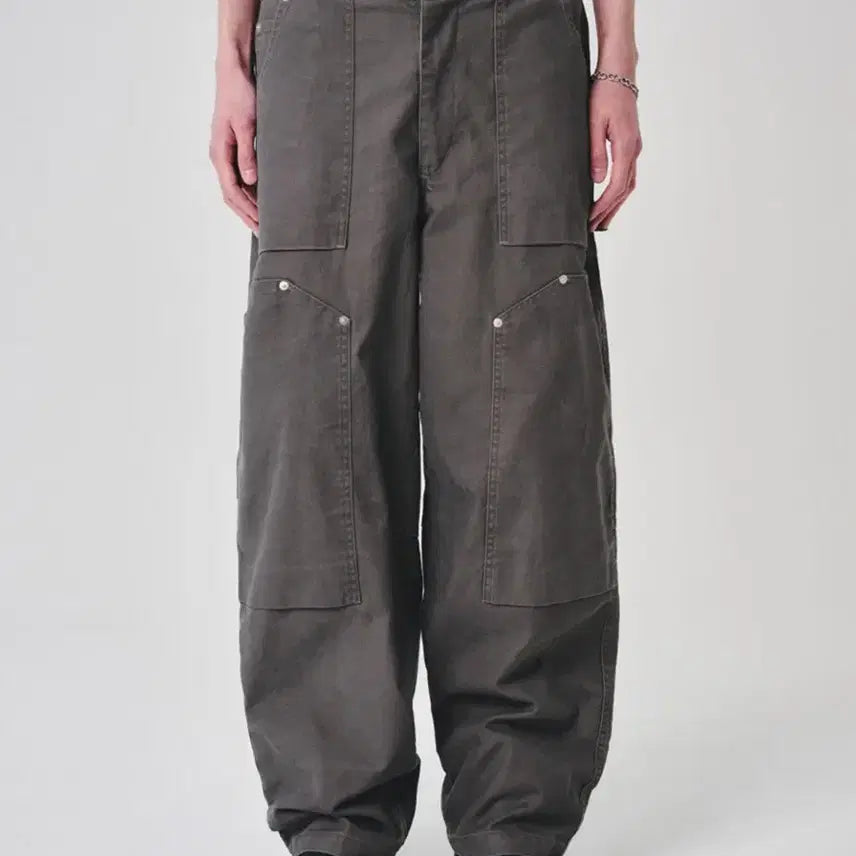 [BUNJANG] Milo Archive Roughneck Pants Grey / 밀로아카이브 러프넥 팬츠