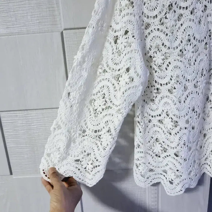 [BUNJANG] Hand-knitted Cardigan / 손뜨개 가디건
