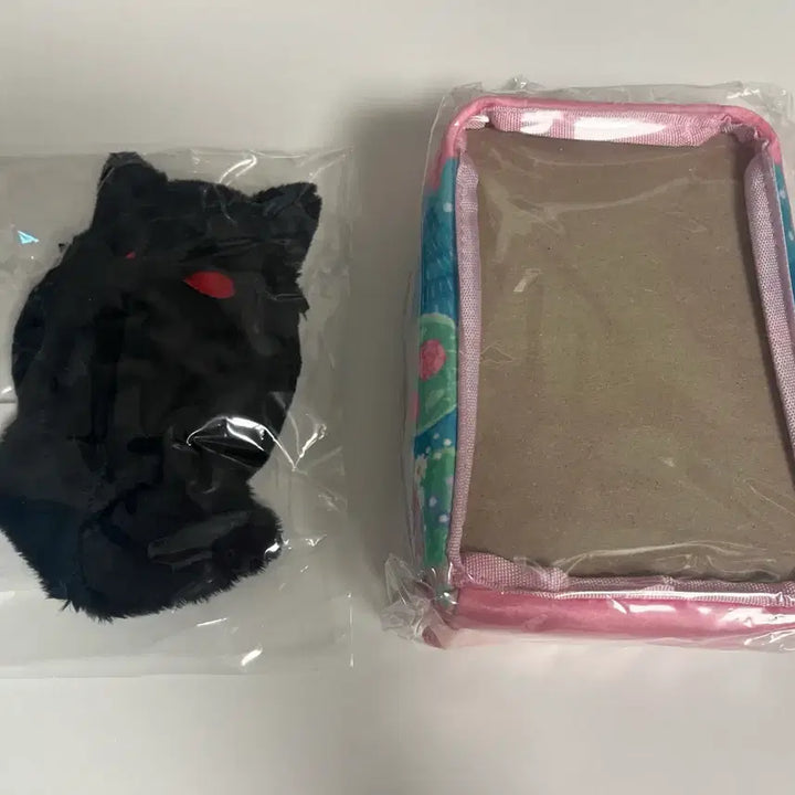 [BUNJANG] Bungo Stray Dogs Akutagawa Rashomon Poncho &amp; Plush Case Bundle Set / 일괄) 문호스트레이독스 문스독 쿠지 아쿠타가와 라쇼몬 판초 +누이 케이스
