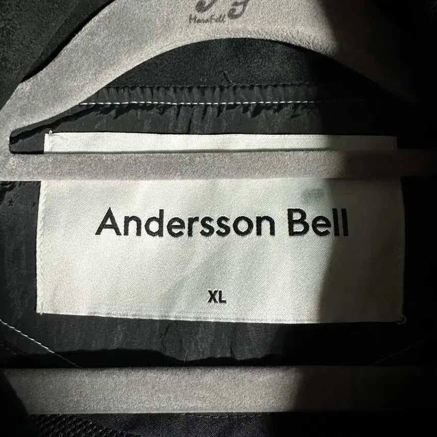 [BUNJANG] Andersson Bell James Contrast Bomber Jacket Black XL / 엔더슨벨 제임스 콘트라스트 봄버 자켓 블랙 xl