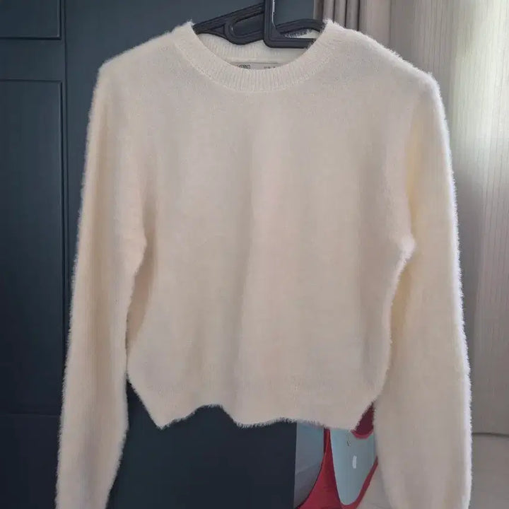 [BUNJANG] Basic Angora Pullover Sweater / 베이직 날개사 풀오버_MIWKAFV10T 아이보리 M
