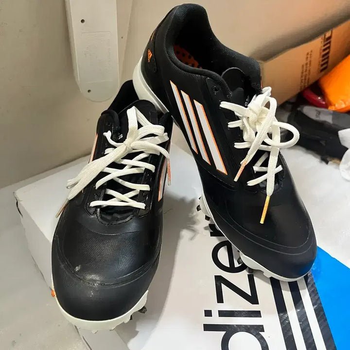 [BUNJANG] Adidas Adizero Golf Shoes Black 255 / 아디다스 아디제로 골프화 255