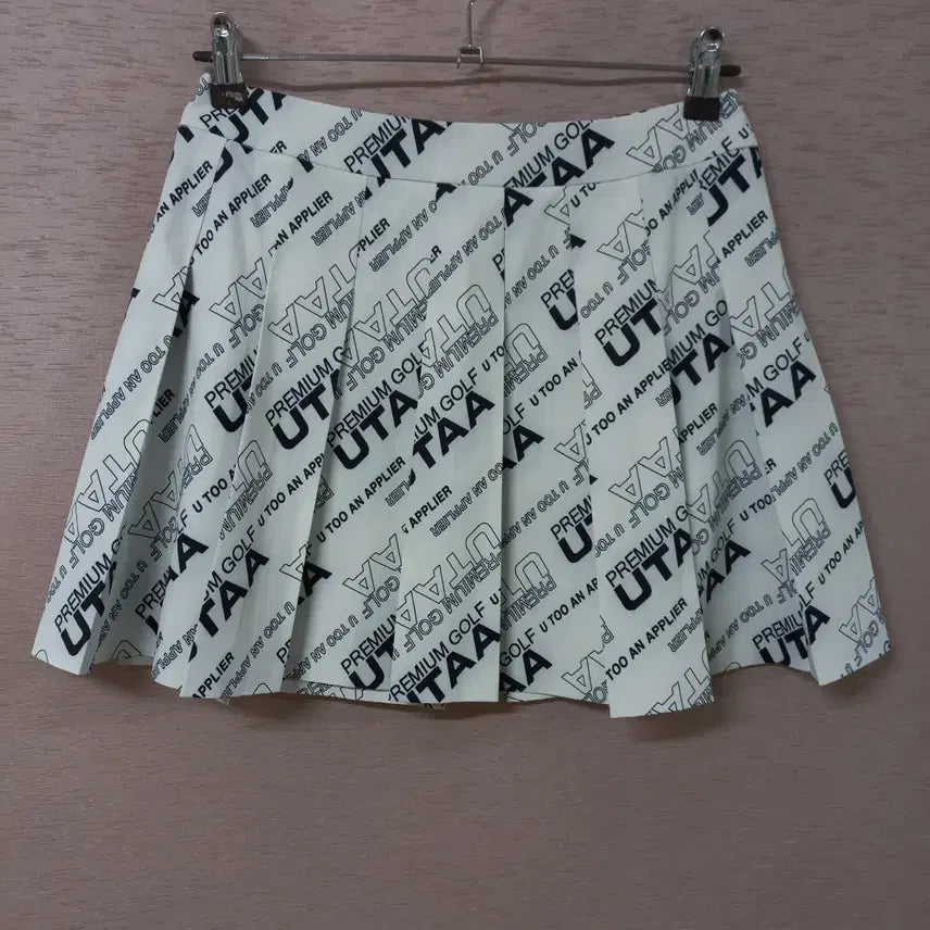 [SOLD OUT] B5-14/UTAA 프린트 주름 스커트 여성