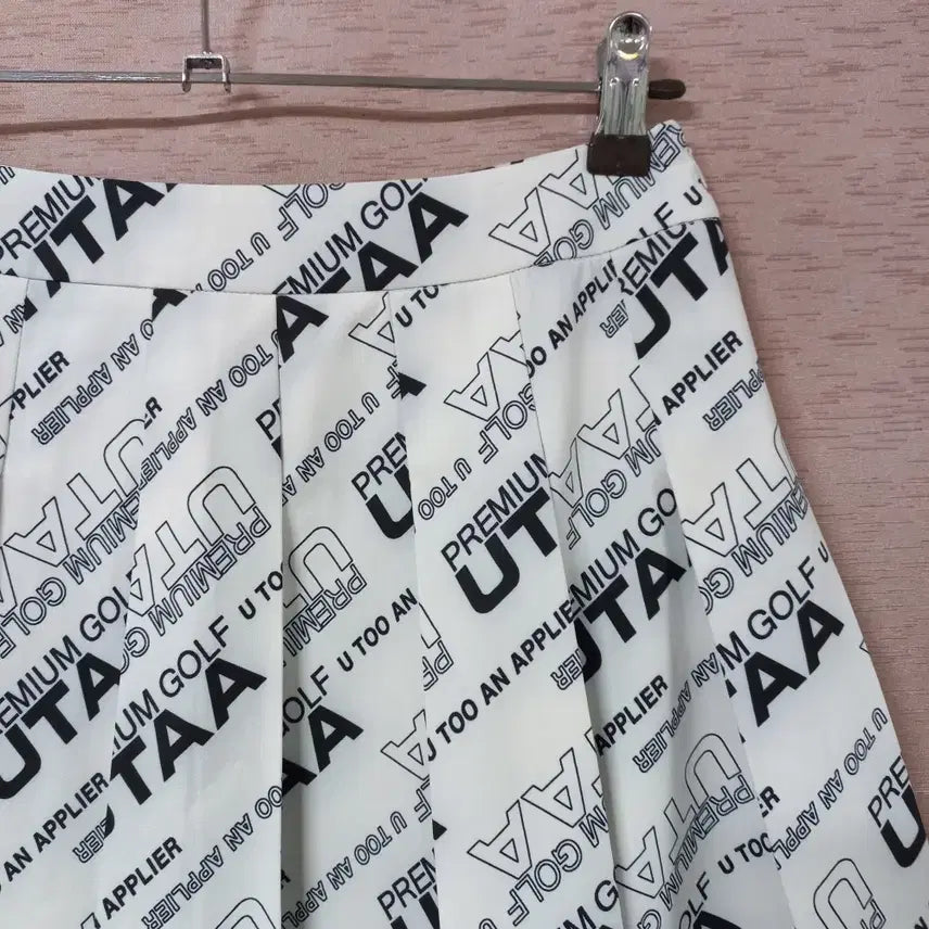 [SOLD OUT] B5-14/UTAA 프린트 주름 스커트 여성