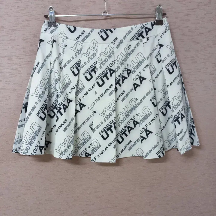 [SOLD OUT] B5-14/UTAA 프린트 주름 스커트 여성