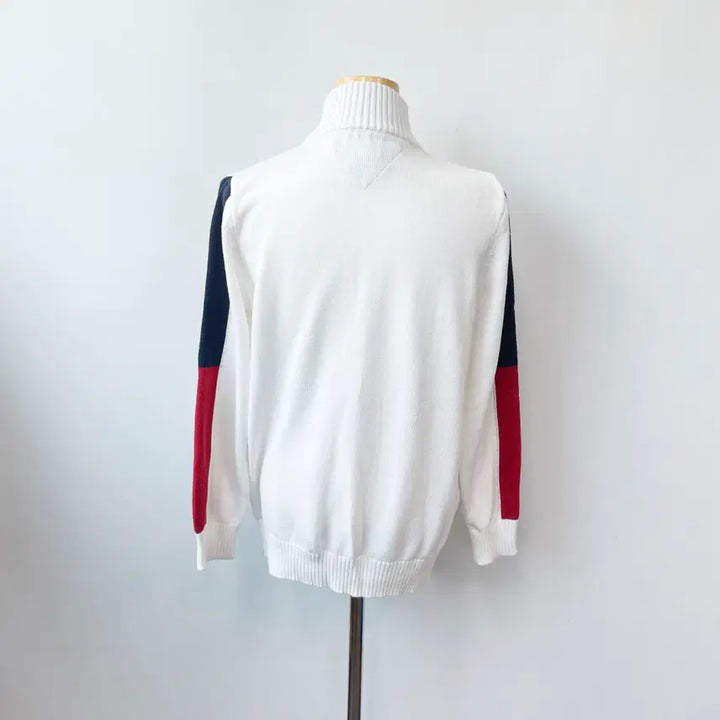 [BUNJANG] Tommy Hilfiger Junior Half-Zip Knit Sweater / 타미힐피거 쥬니어 하프집업니트 16-18 진스센스