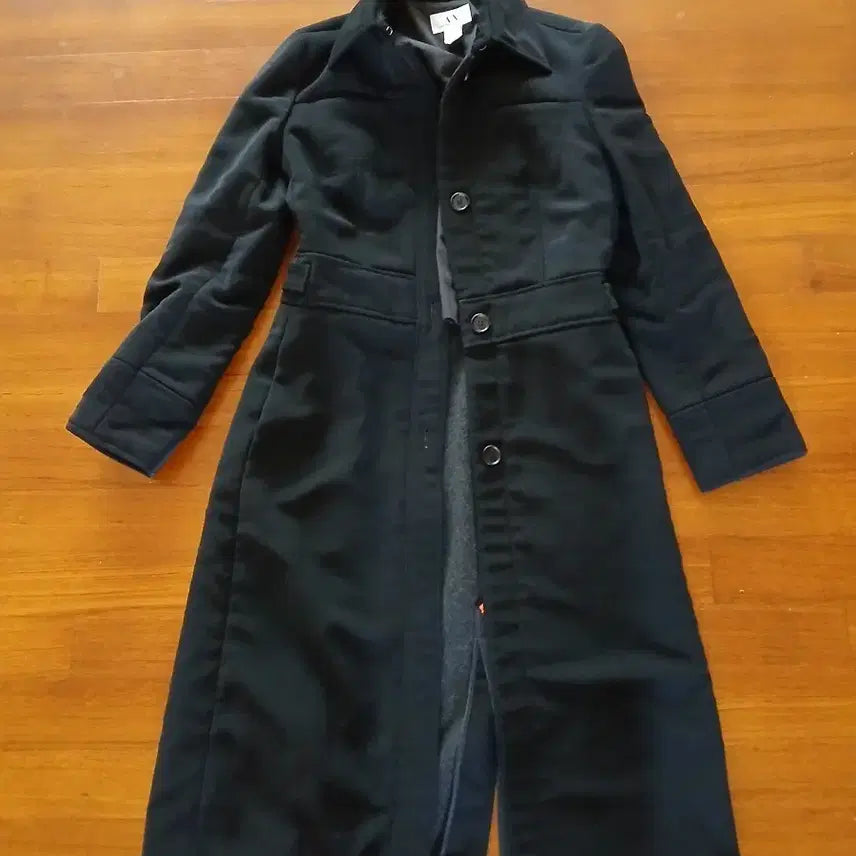 [BUNJANG] Giorgio Armani Long Wool Coat Black M / 아르마니 코트 M