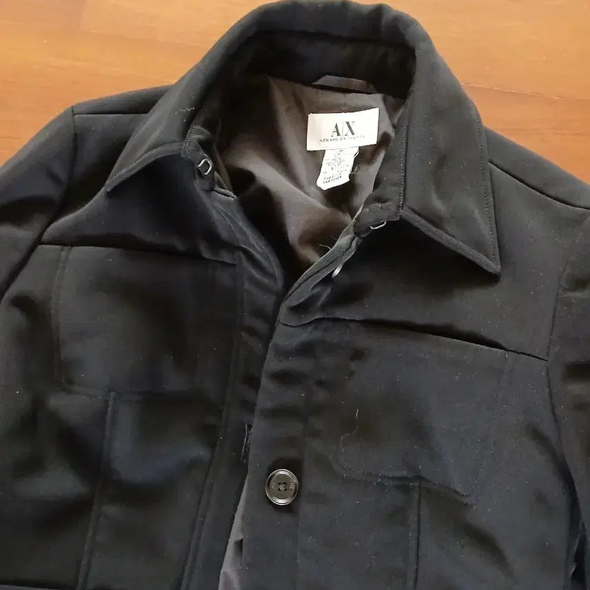 [BUNJANG] Giorgio Armani Long Wool Coat Black M / 아르마니 코트 M