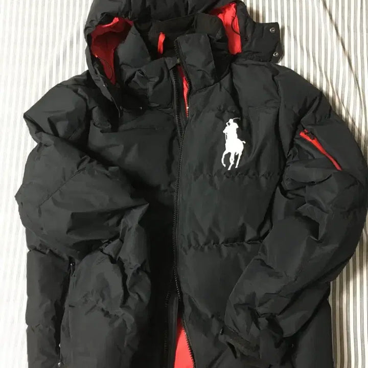 [BUNJANG] Polo Ralph Lauren Big Pony Puffer Jacket Black L / 폴로 빅포니 패딩 L
