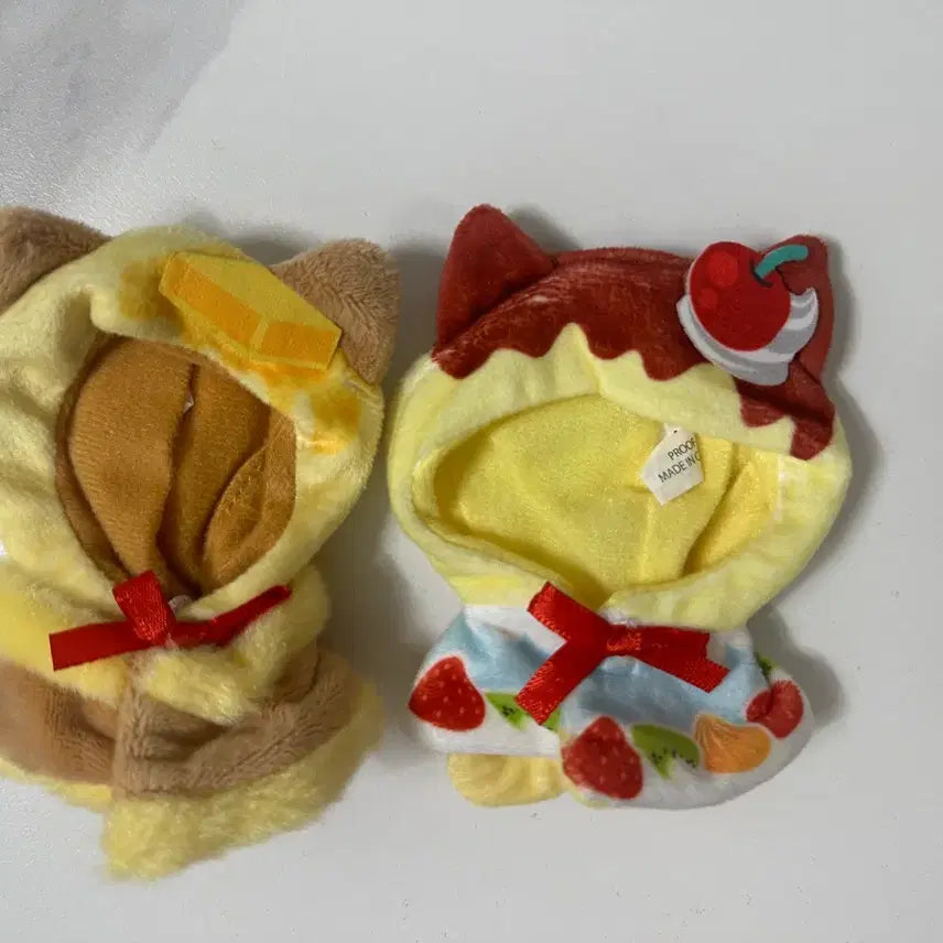 [BUNJANG] Gacha Plush Doll Clothes (Hotcake &amp; Cake Bundle) / 가챠 누이 인형 옷 (핫케이크, 케이크 일괄)