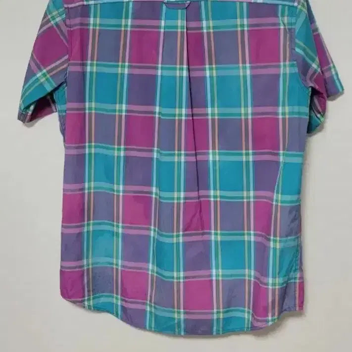[BUNJANG] Columbia Omni-Wick Check Short-Sleeve Shirt - Size L / [새상품] 컬럼비아 옴니위크 체크 반팔 셔츠 L