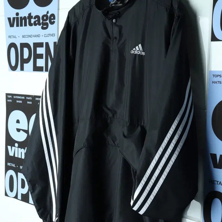 [BUNJANG] Adidas 90s Zip-Up Windbreaker Jumper Jacket / (L-4XL) 아디다스 집업 바람막이 점퍼자켓 90s 년대-7738