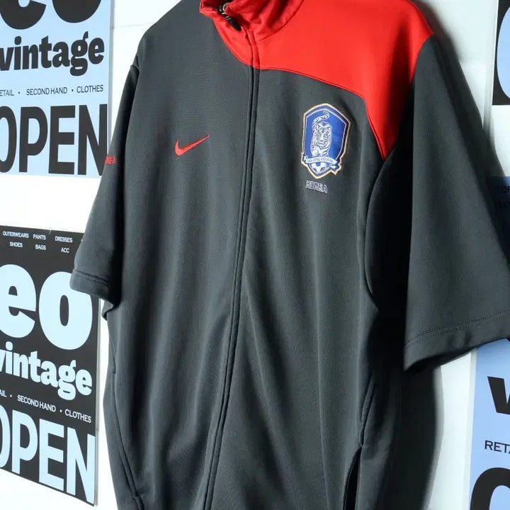 [BUNJANG] Nike Zip-Up Windbreaker Jacket (2XL-4XL) / (2XL-4XL) 나이키 집업 바람막이 점퍼자켓 반팔 07-7739