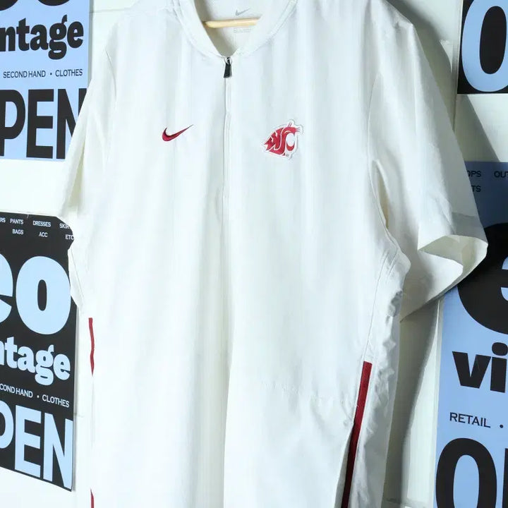 [BUNJANG] Nike Zip-Up Windbreaker Jumper Jacket / (XL-3XL) 나이키 집업 바람막이 점퍼자켓 세인트쿠커스-773A
