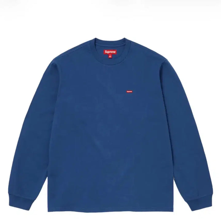 [BUNJANG] Supreme Small Box Logo Long Sleeve T-Shirt Dark Royal (L) / ( 새제품 L ) 슈프림 스몰 박스 롱슬리브 티셔츠 다크 로얄