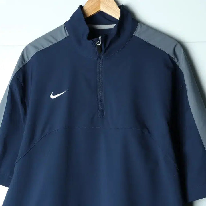 [BUNJANG] Nike Zip-Up Windbreaker Jumper Jacket / (L-3XL) 나이키 집업 바람막이 점퍼자켓 반팔 USA-773C