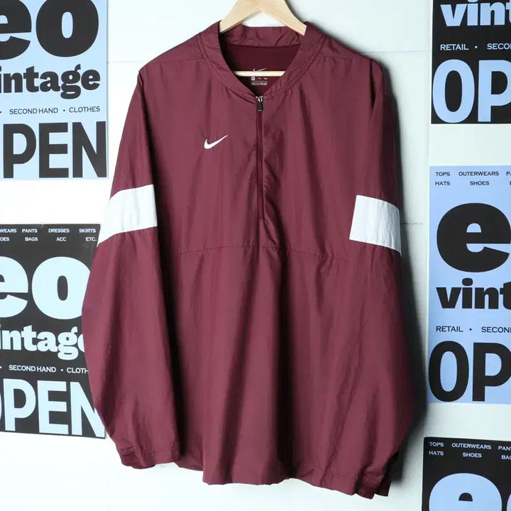 [BUNJANG] Nike Zip-Up Windbreaker Jumper Jacket / (2XL-4XL) 나이키 집업 바람막이 점퍼자켓 USA-773D