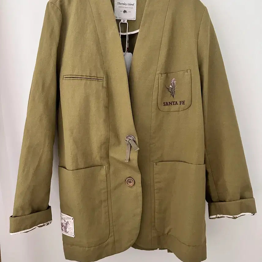 [BUNJANG] Thursday Island Khaki Jacket with &