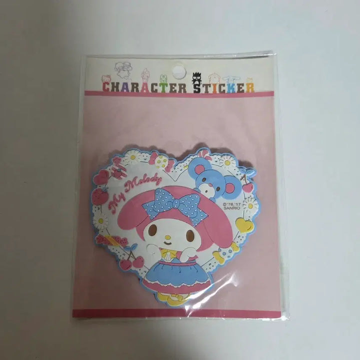[BUNJANG] Sanrio My Melody Rubber Sticker / 산리오 캐릭터 마이멜로디 마멜 러버 스티커 굿즈 판매 양도