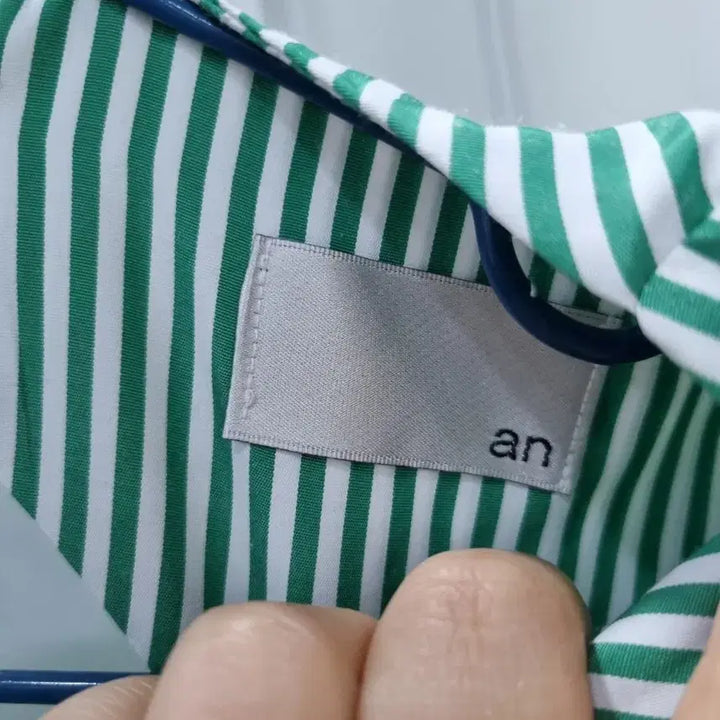 [BUNJANG] Sleeveless Striped Long Dress / an  민소매 스트라이프 롱 원피스