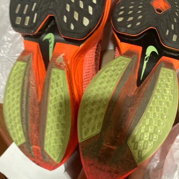 [BUNJANG] Nike Air Zoom Alphafly NEXT% 2 Orange Running Shoes / 나이키 에어 줌 알파플라이 넥스트% 2 오렌지