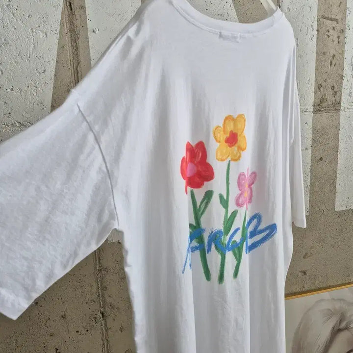 [BUNJANG] Merci J Boutique Oversized Long T-Shirt / 메르시제이부티크 오버핏 반팔 롱티셔츠(TS