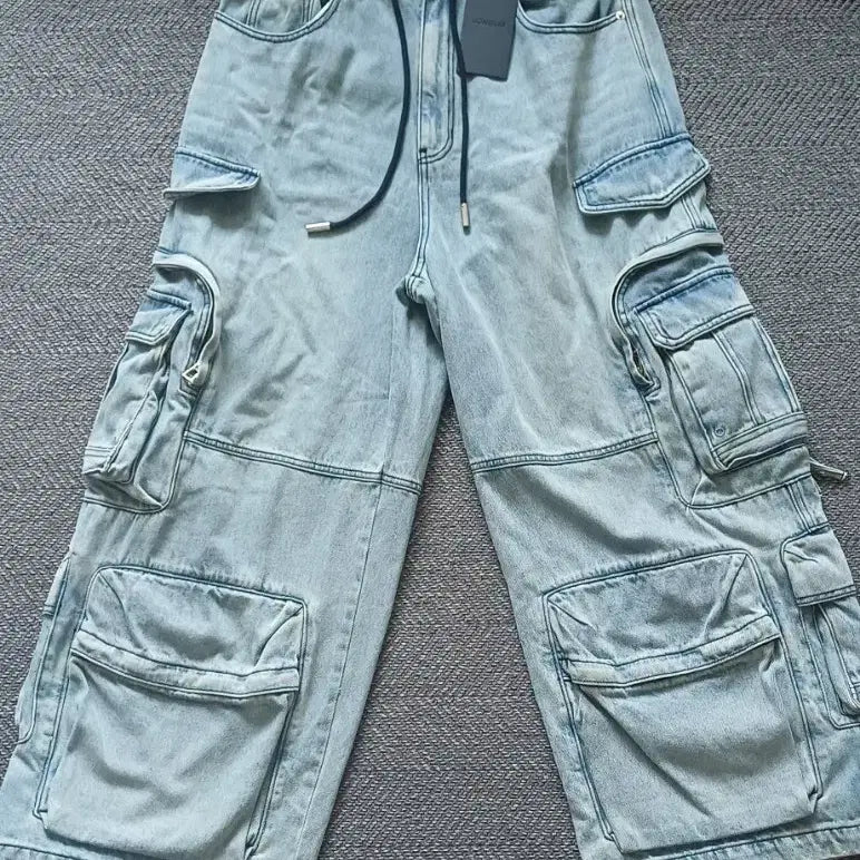 [BUNJANG] Songzio Homme Wide Denim Pants / (미착용) 송지오옴므 와이드 데님 팬츠 82(32)