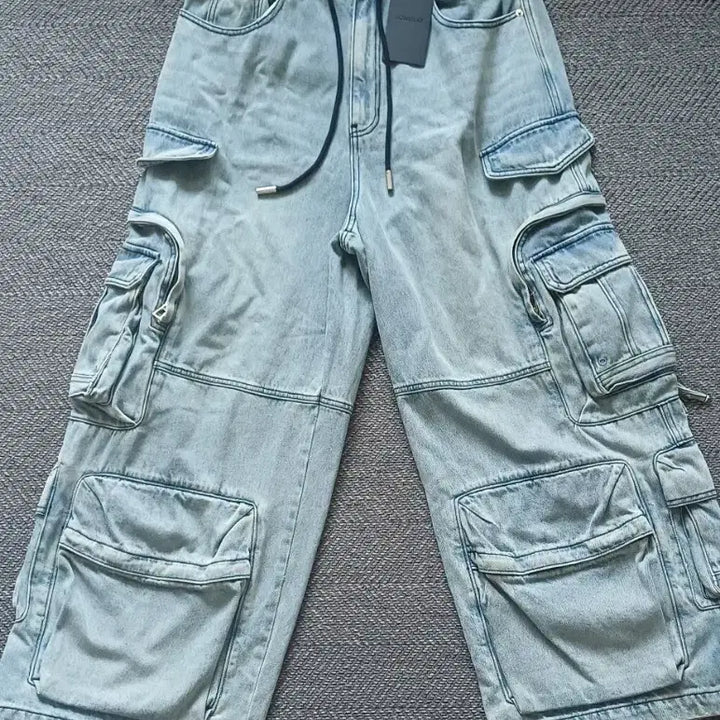 [BUNJANG] Songzio Homme Wide Denim Pants / (미착용) 송지오옴므 와이드 데님 팬츠 82(32)