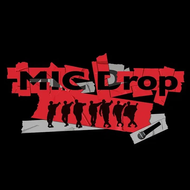 [BUNJANG] BTS "MIC Drop" Checkered Shirt (Limited Edition) / BTS 마이크 드롭 체크 셔츠 L 한정판 굿즈