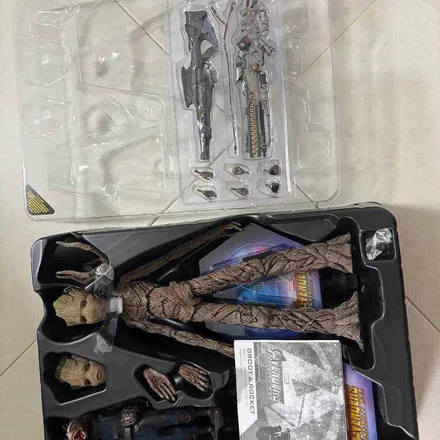 [BUNJANG] Hot Toys Groot &amp; Rocket Bundle / 핫토이 그루트 로켓 합본