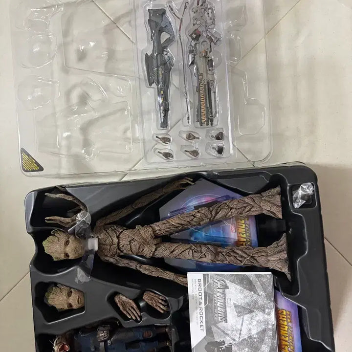 [BUNJANG] Hot Toys Groot &amp; Rocket Bundle / 핫토이 그루트 로켓 합본