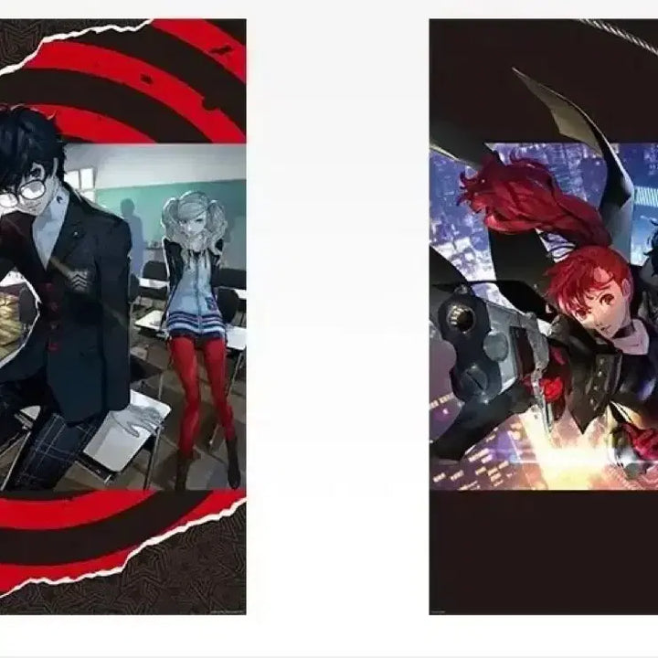 [BUNJANG] Persona 5 Ichiban Kuji D Prize Poster Set (2 Types) / 페르소나5 제일복권 이치방쿠지 D상 포스터 2종 일괄