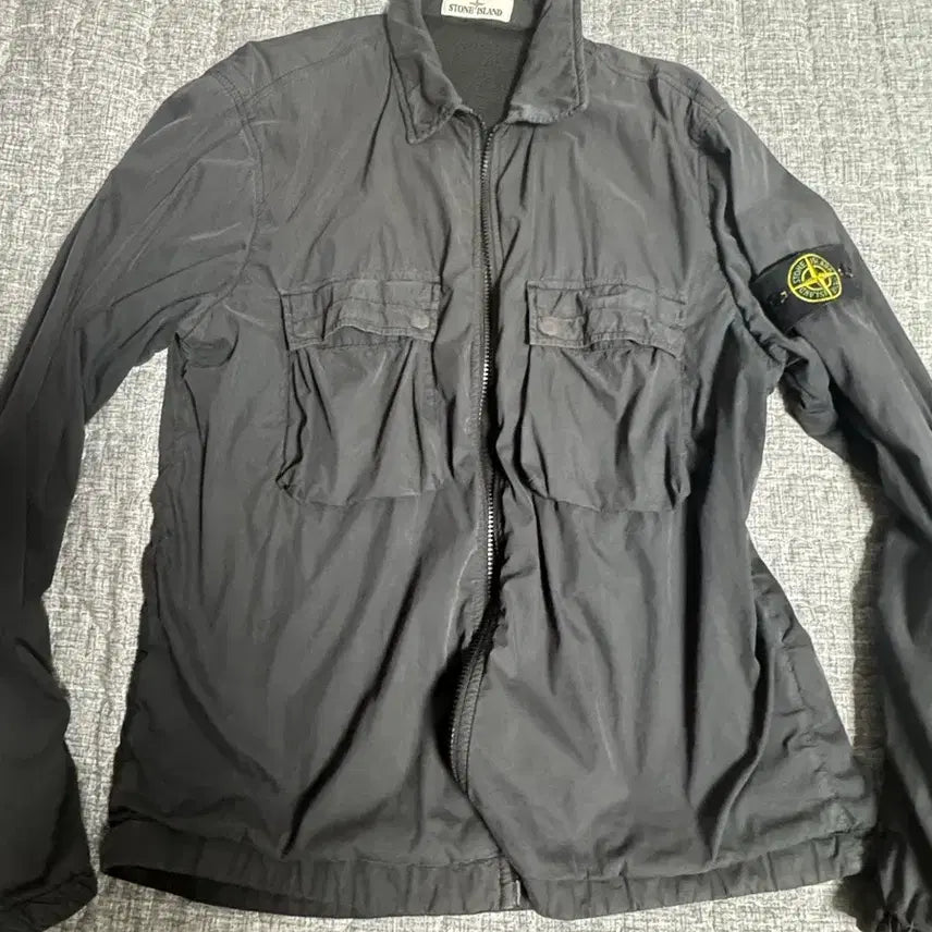 [BUNJANG] Stone Island Old Effect Overshirt / 스톤아일랜드 올드이펙트 오버셔츠