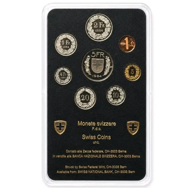 [BUNJANG] Rare Swiss Coin Set K138 / [희귀템] 스위스 주화세트 K138