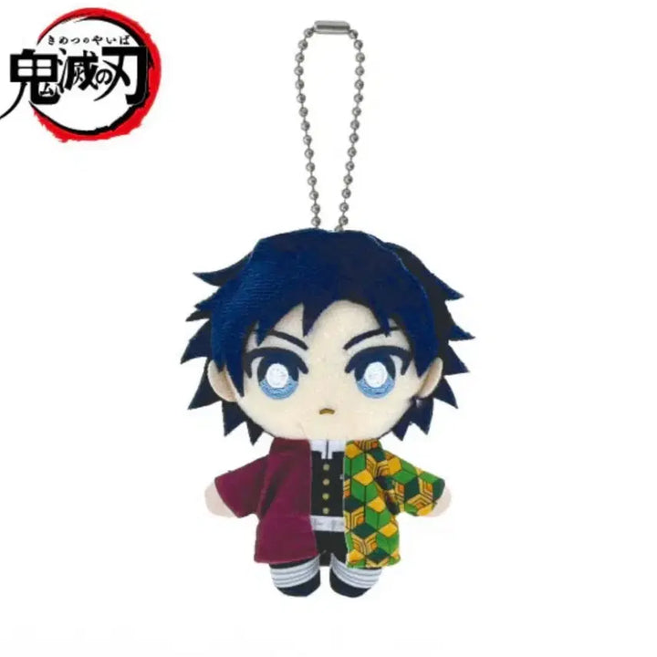 [BUNJANG] Bandai Demon Slayer Giyu Tomioka Chibi Plush / 반다이 귀멸의 칼날 귀칼 토미오카 기유 치비누이 인형 미개봉 정품