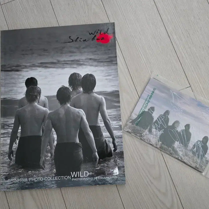 [BUNJANG] Shinhwa WILD Photobook + Postcard Set / 신화 WILD 화보집 (누.드집)+증정엽서세트