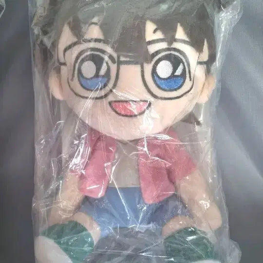[BUNJANG] Detective Conan 20cm Edozawa Conan Plush Doll / 명탐정 코난 쿠지 20cm 누이 인형 에도가와 코난