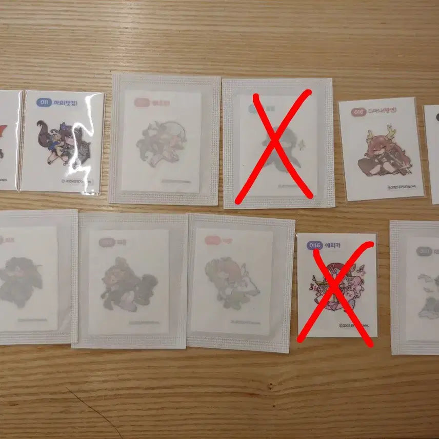 [BUNJANG] Trickal Ttibusil Stickers / 트릭컬 띠부씰
